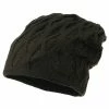 Rasta World Deep Crown Distressed Reversible Beanie -Adams Shop db002bd olive 1