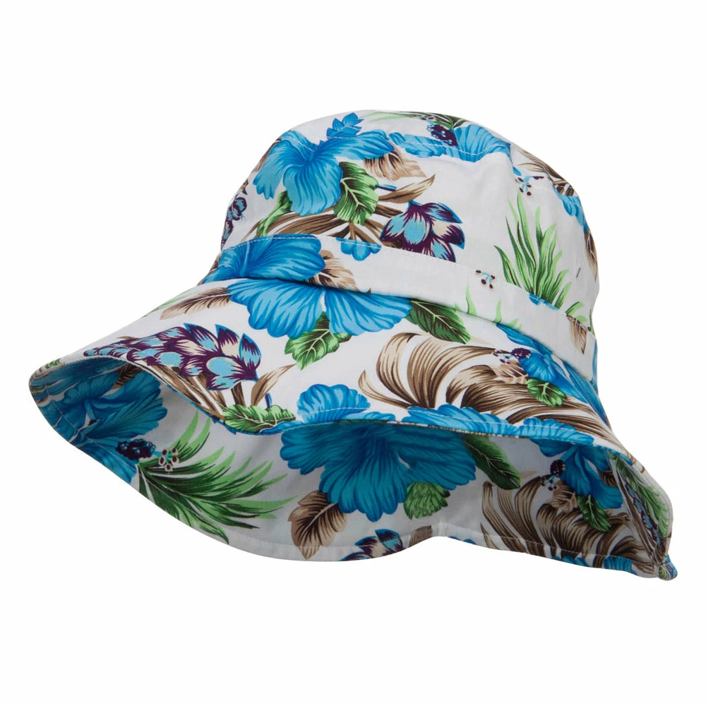 MG Ladies Wide Brim Floral Hat 8 MG Ladies Wide Brim Floral Hat - Image 6