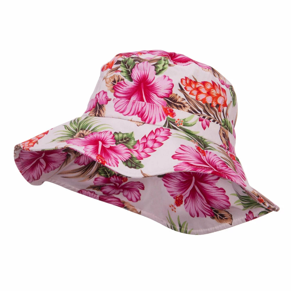 MG Ladies Wide Brim Floral Hat 13 MG Ladies Wide Brim Floral Hat - Image 11