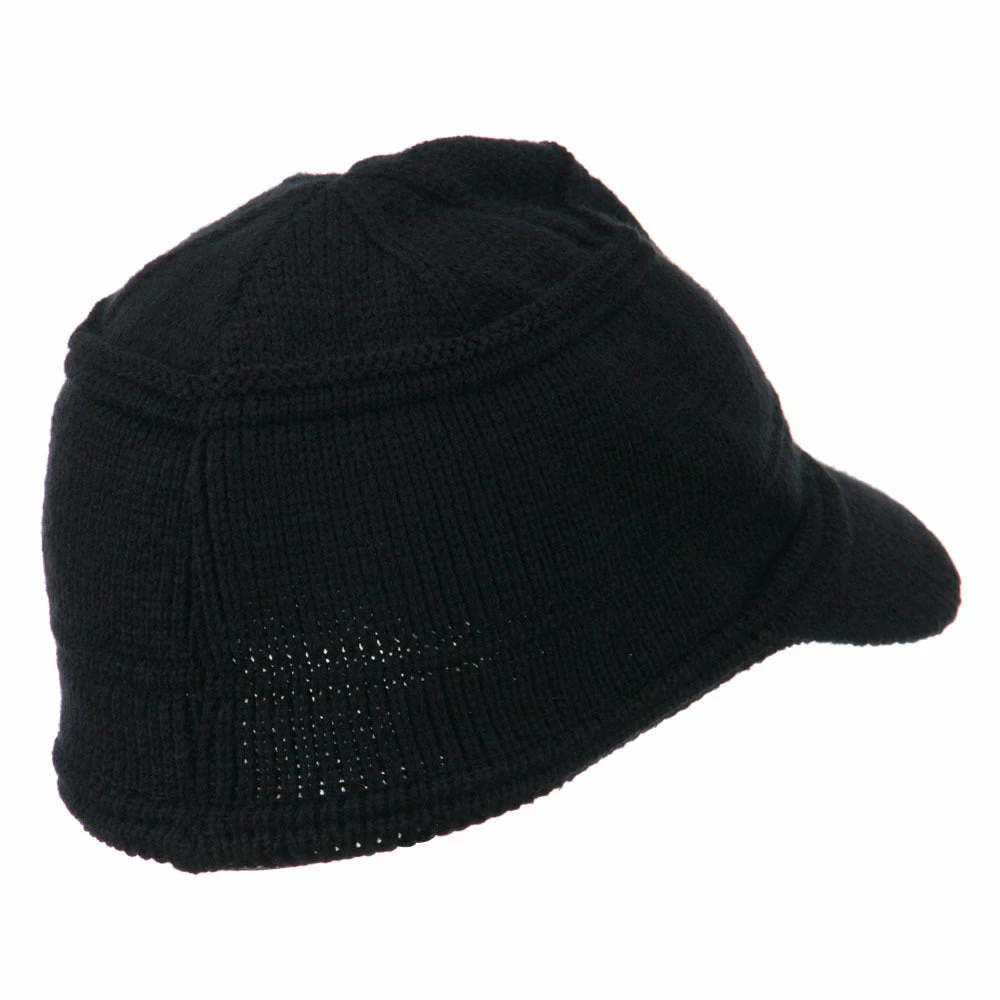 Rasta World Army Cadet Style Beanie Cap 5 Rasta World Army Cadet Style Beanie Cap - Image 3