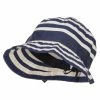 Jeanne Simmons Girl's Spiral Design Bow Bucket Hat 1 Jeanne Simmons Girl's Spiral Design Bow Bucket Hat -Adams Shop dl001bh blue 1
