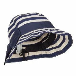 Jeanne Simmons Girl's Spiral Design Bow Bucket Hat -Adams Shop dl001bh blue 4
