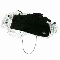 Jeanne Simmons Decorated Felt Pill Box Fascinator