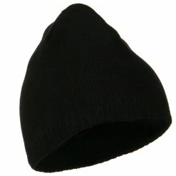 Outdoor Decorative Ribbed Short Beanie -Adams Shop dr001bs 4