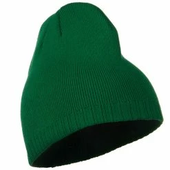 Outdoor Decorative Ribbed Short Beanie -Adams Shop dr002bs 4