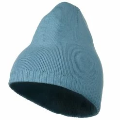 Outdoor Decorative Ribbed Short Beanie -Adams Shop dr007bs 1