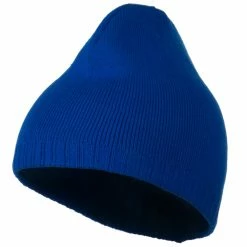Outdoor Decorative Ribbed Short Beanie -Adams Shop dr008bs 1
