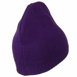 Outdoor Decorative Ribbed Short Beanie -Adams Shop dr009bs 3