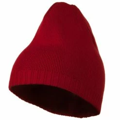 Outdoor Decorative Ribbed Short Beanie -Adams Shop dr010bs 1