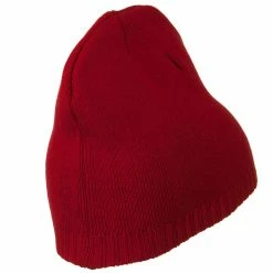 Outdoor Decorative Ribbed Short Beanie -Adams Shop dr010bs 3