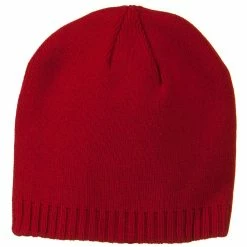Outdoor Decorative Ribbed Short Beanie -Adams Shop dr010bs 5