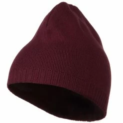 Outdoor Decorative Ribbed Short Beanie -Adams Shop dr014bs 1