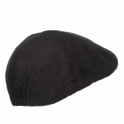 Hatiya Suede Duck Bill Ivy Hat -Adams Shop ed003ic black 3