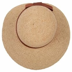 Jeanne Simmons Women's Raffia Braid Bow Ribbon Band Accented Large Brim Sun Hat 21 Jeanne Simmons Women's Raffia Braid Bow Ribbon Band Accented Large Brim Sun Hat -Adams Shop ef002fw brown natural 5
