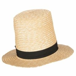 Something Special Extra High Wheat Straw Fedora Top Hat 9 Something Special Extra High Wheat Straw Fedora Top Hat -Adams Shop eh001tp natural 3