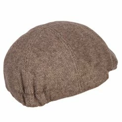 MG Men's Polyester Wool Blend Ivy Cap -Adams Shop ep001ic brown 3