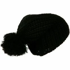 G And S Fall Back Pom Pom Knit Hat -Adams Shop fb002bd 3