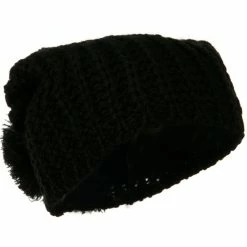 G And S Fall Back Pom Pom Knit Hat -Adams Shop fb002bd 4