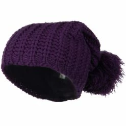 G And S Fall Back Pom Pom Knit Hat -Adams Shop fb005bd 1