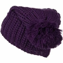 G And S Fall Back Pom Pom Knit Hat -Adams Shop fb005bd 2