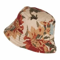 Jeanne Simmons Women's Floral Design Bucket Hat -Adams Shop fg001bh floral 2