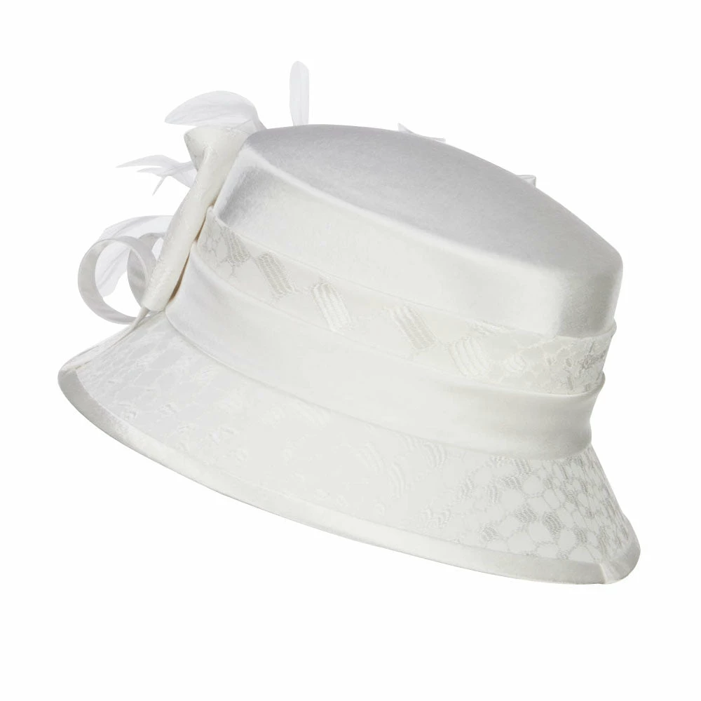 Something Special Cloche Flat Top Fashion Organza Hat 9 Something Special Cloche Flat Top Fashion Organza Hat - Image 7