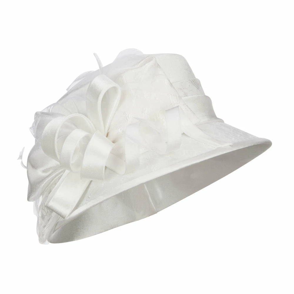 Something Special Cloche Flat Top Fashion Organza Hat 11 Something Special Cloche Flat Top Fashion Organza Hat - Image 9