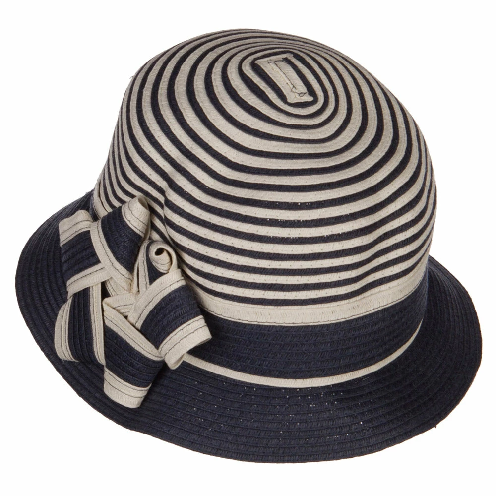 Jeanne Simmons Star Ribbon Paper Striped Cloche 9 Jeanne Simmons Star Ribbon Paper Striped Cloche - Image 7