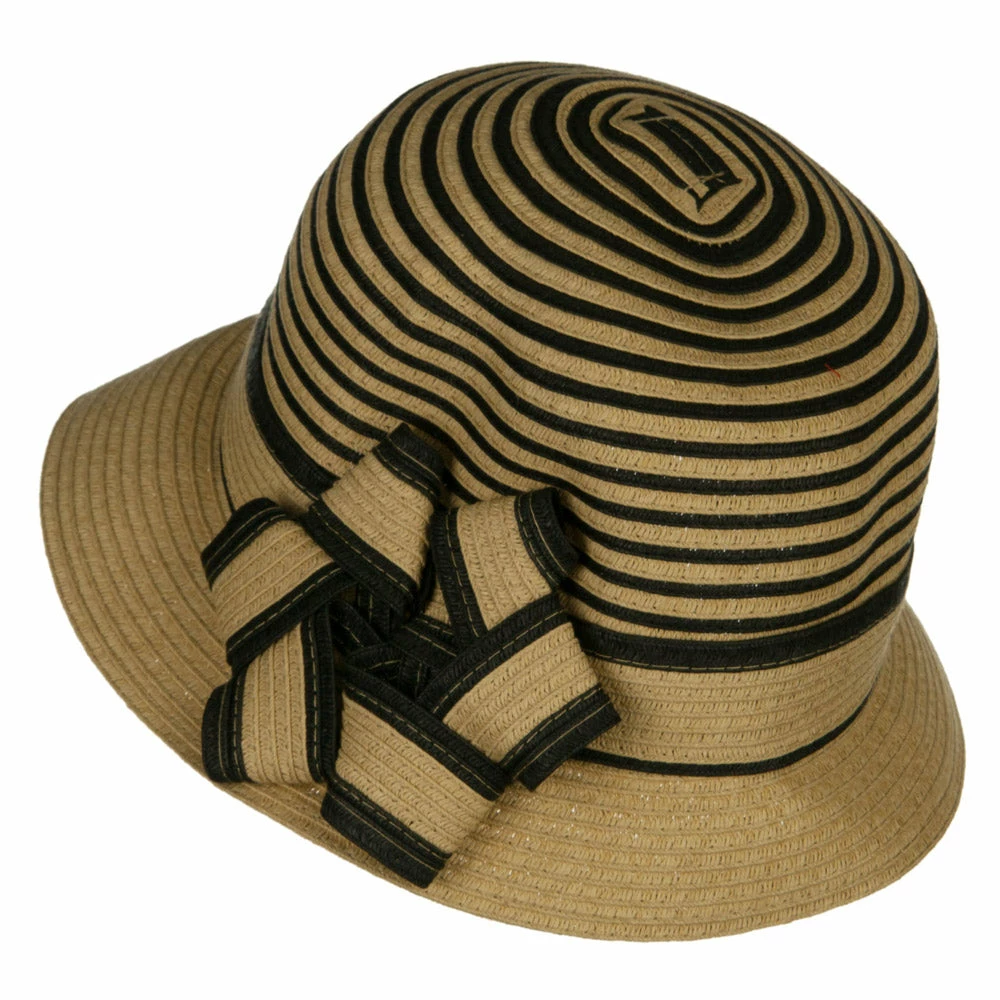 Jeanne Simmons Star Ribbon Paper Striped Cloche 14 Jeanne Simmons Star Ribbon Paper Striped Cloche - Image 12
