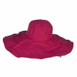 Jeanne Simmons Floral Lining Crushable Wired Hat -Adams Shop fl003cr turquoise 2 1