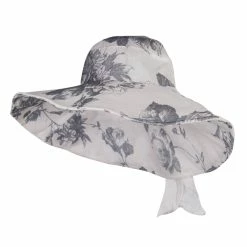 Jeanne Simmons Floral Design Bow Crushable Hat