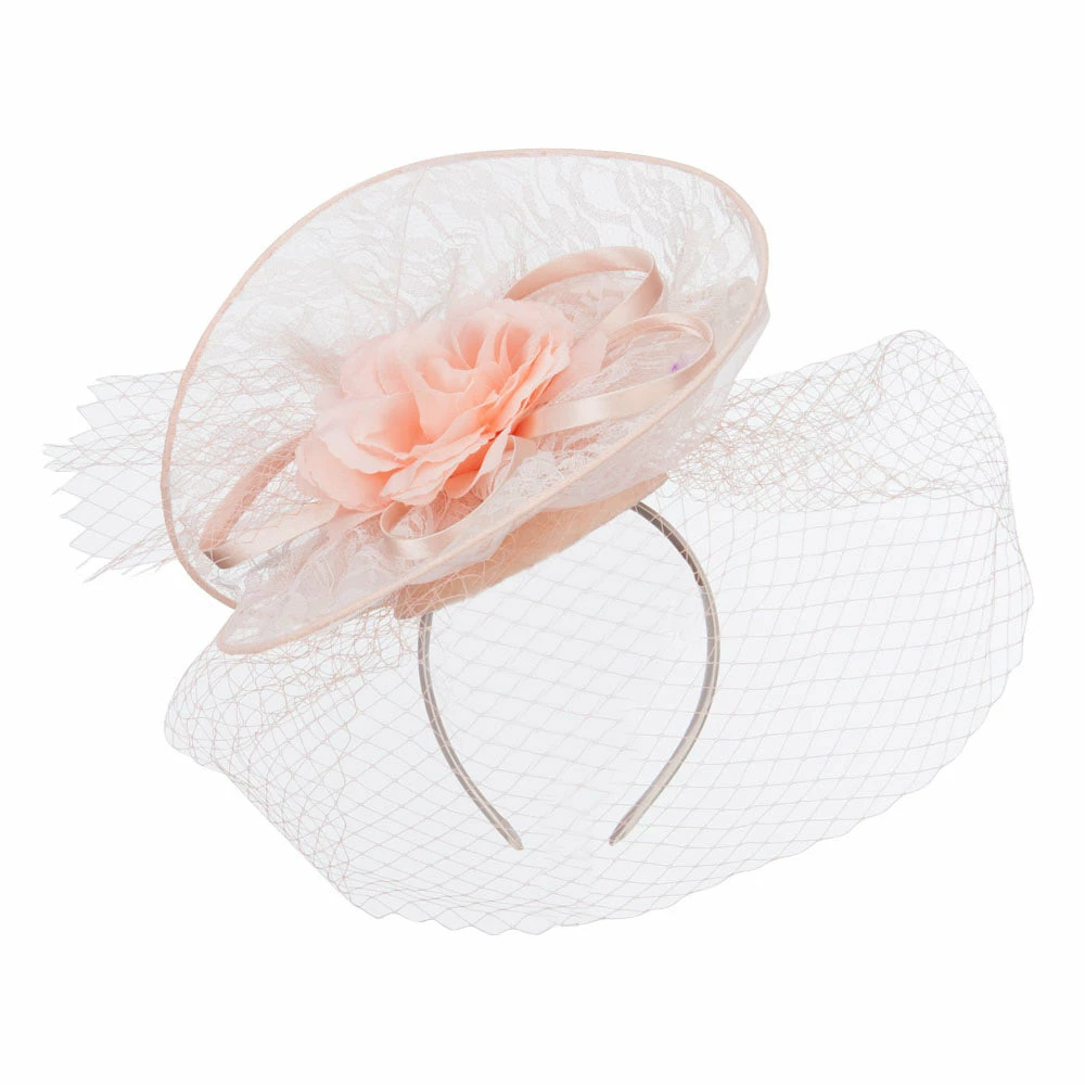 Something Special Fan Up Lace Flower Fascinator 15 Something Special Fan Up Lace Flower Fascinator - Image 13