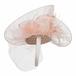 Something Special Fan Up Lace Flower Fascinator 35 Something Special Fan Up Lace Flower Fascinator -Adams Shop fu001df peach 2 2