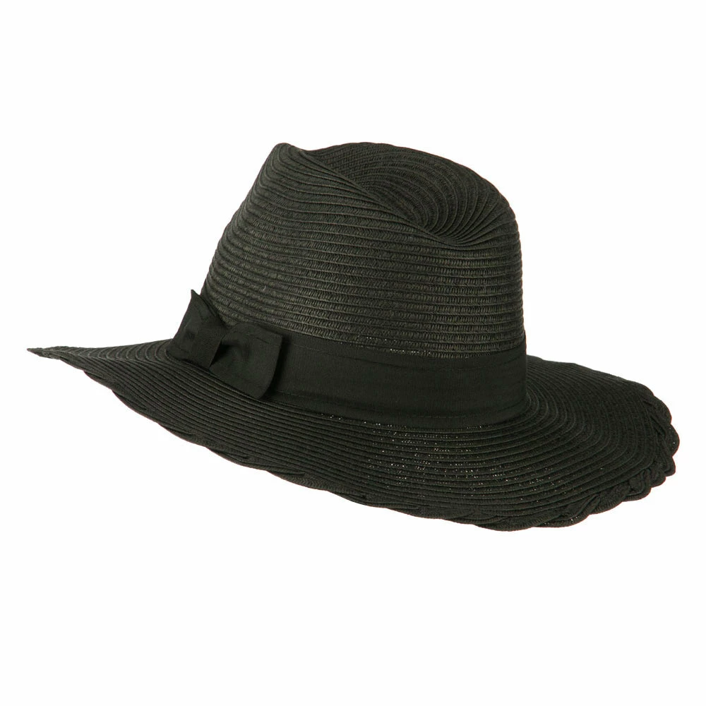 Something Special Floppy Grosgrain Hatband Panama Fedora 14 Something Special Floppy Grosgrain Hatband Panama Fedora - Image 12