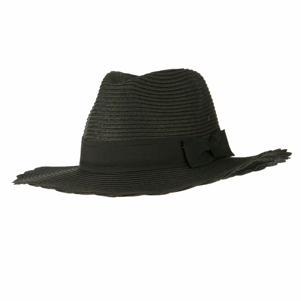 Something Special Floppy Grosgrain Hatband Panama Fedora 17 Something Special Floppy Grosgrain Hatband Panama Fedora - Image 15