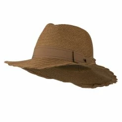 Something Special Floppy Grosgrain Hatband Panama Fedora 47 Something Special Floppy Grosgrain Hatband Panama Fedora -Adams Shop fu004cf brown 1