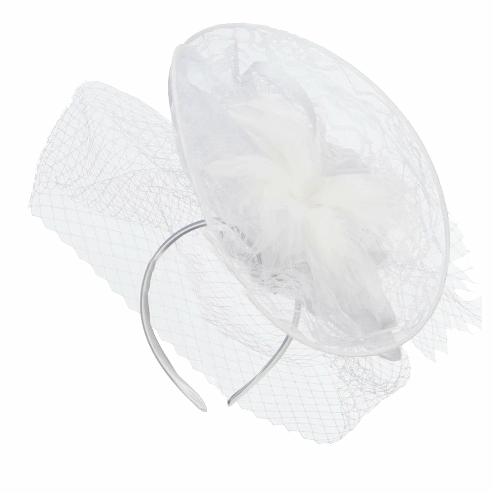 Something Special Fan Up Lace Flower Fascinator 21 Something Special Fan Up Lace Flower Fascinator - Image 19