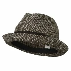 Jeanne Simmons Men's Fedora With Paper Straw Braid -Adams Shop fw001cf 1
