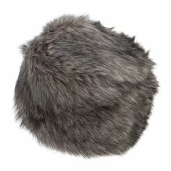 Jeanne Simmons Women's Faux Fur Bucket Hat 18 Jeanne Simmons Women's Faux Fur Bucket Hat -Adams Shop fx002bh grey 2 2