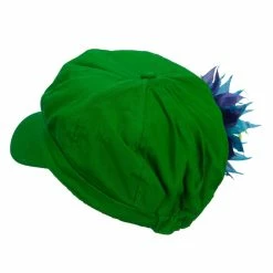 E4Hats Flower Cotton Elastic Newsboy Youth Cap 33 E4Hats Flower Cotton Elastic Newsboy Youth Cap -Adams Shop fy001nb lime 2