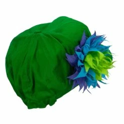 E4Hats Flower Cotton Elastic Newsboy Youth Cap 34 E4Hats Flower Cotton Elastic Newsboy Youth Cap -Adams Shop fy001nb lime 3