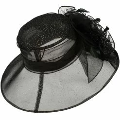 Something Special Glitter Bow Accent Organza Hat 50 Something Special Glitter Bow Accent Organza Hat -Adams Shop gb001fy 3