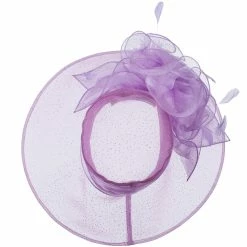 Something Special Glitter Bow Accent Organza Hat 41 Something Special Glitter Bow Accent Organza Hat -Adams Shop gb004fy 5