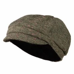 Jeanne Simmons Gaby Covered Button Cabbie Cap