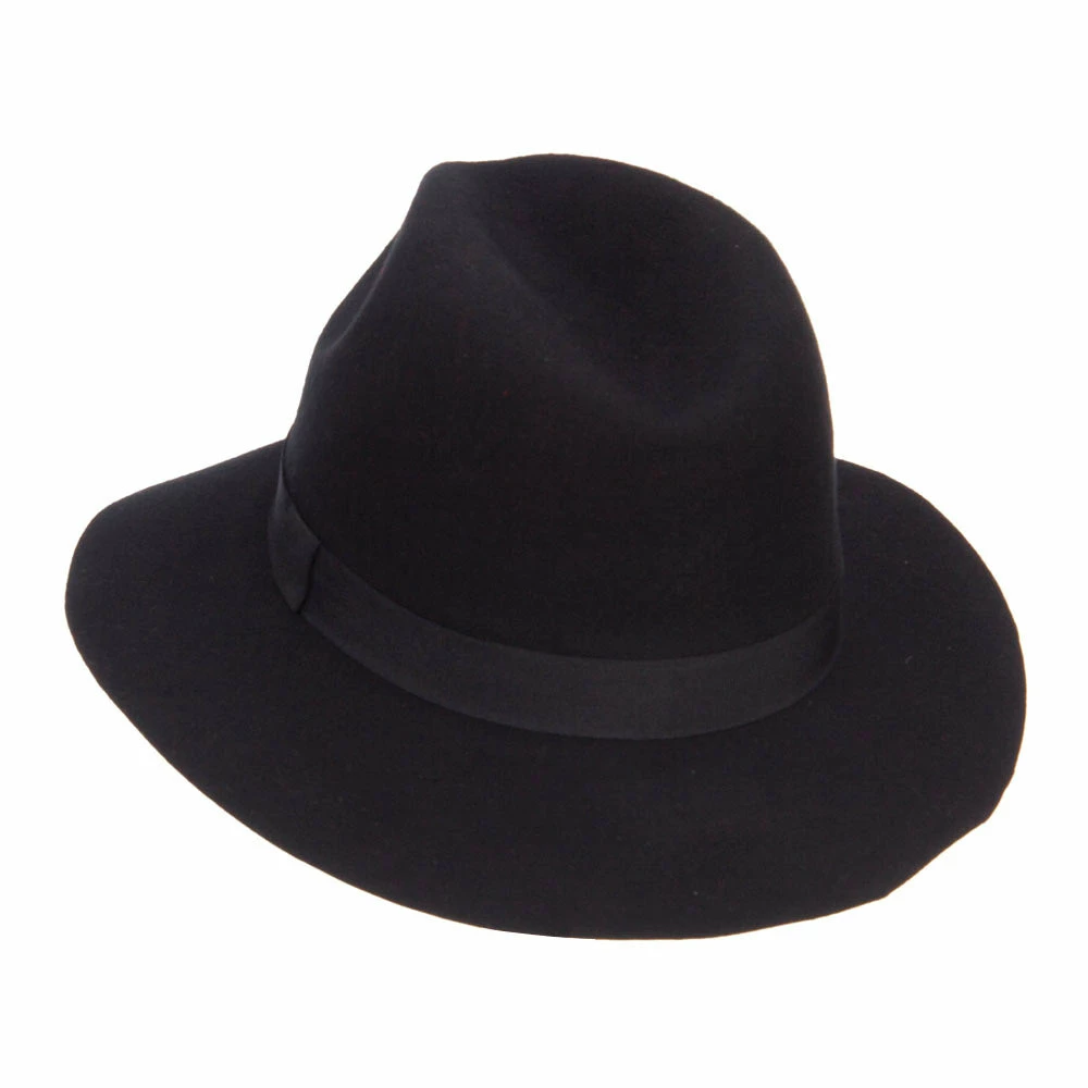 Hatiya Women's Wool Felt Big Brim Fedora 29 Hatiya Women's Wool Felt Big Brim Fedora - Image 27