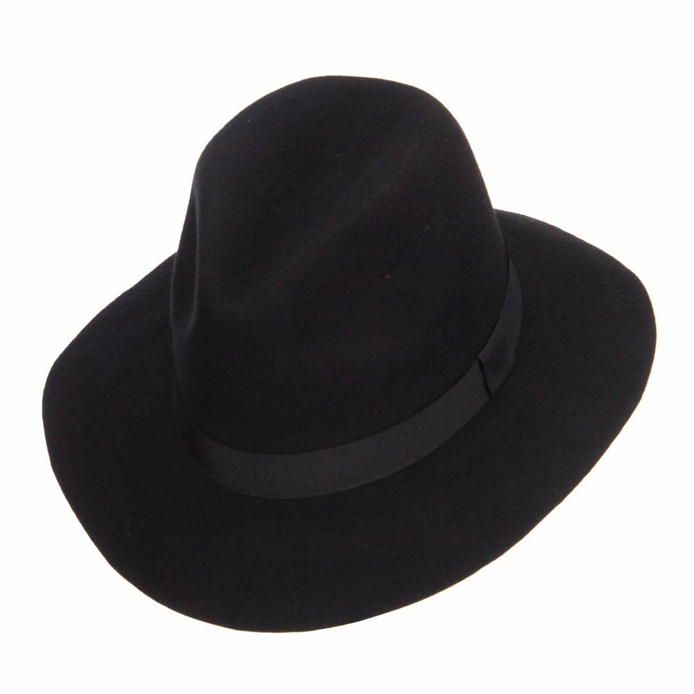 Hatiya Women's Wool Felt Big Brim Fedora 32 Hatiya Women's Wool Felt Big Brim Fedora - Image 30