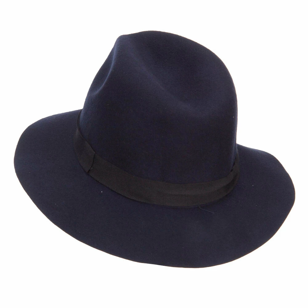 Hatiya Women's Wool Felt Big Brim Fedora 19 Hatiya Women's Wool Felt Big Brim Fedora - Image 17