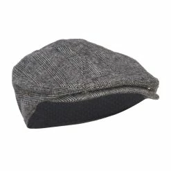 City Hunter Men's Glen Checker Ivy Cap -Adams Shop gn003dv lt grey 4