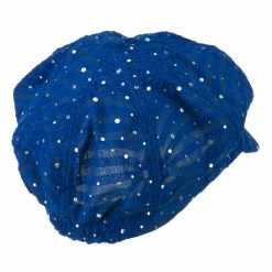 Something Special Glitter Newsboy Cap -Adams Shop gn020sic royal 3 1