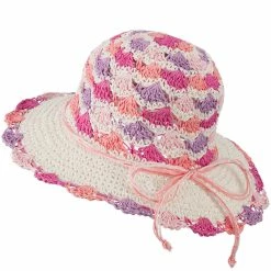 Jeanne Simmons Girl's Scallop Designed Hat 11 Jeanne Simmons Girl's Scallop Designed Hat -Adams Shop gs001cr 2